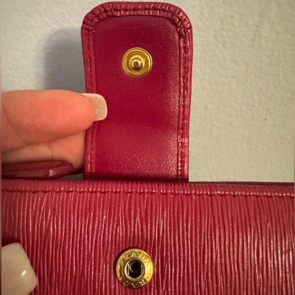 Prada Vitello Move Leather French Wallet - Picture 4 of 7